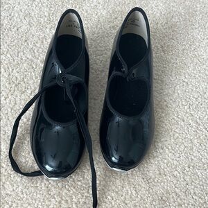 Black Tap Dance Shoes- size 1.5